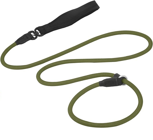 Strong Slip Dog Leash - Army Green